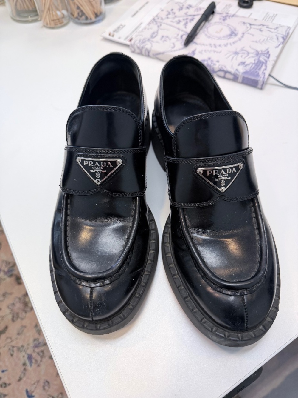Prada Loafers - Size 38 / 7.5